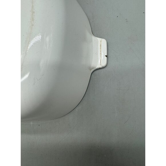 Corning Ware 2 1/2 Qt Casserole Dish Blue Cornflower Pattern Made In USA READ - Picture 8 of 8